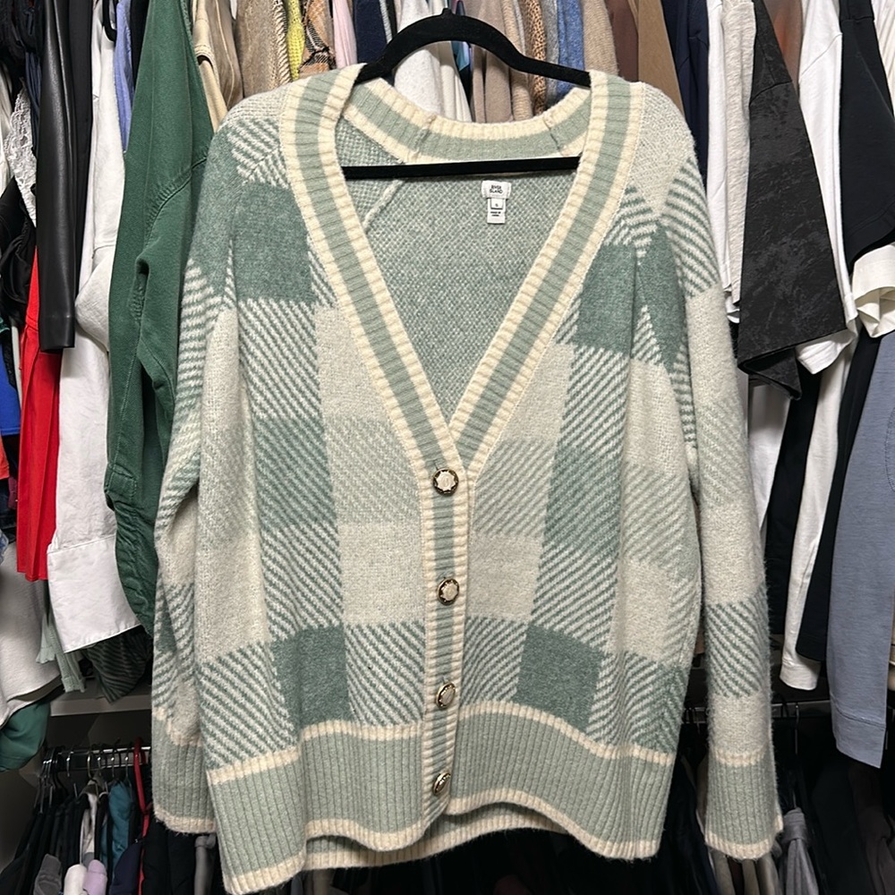 River Island Green cardigan